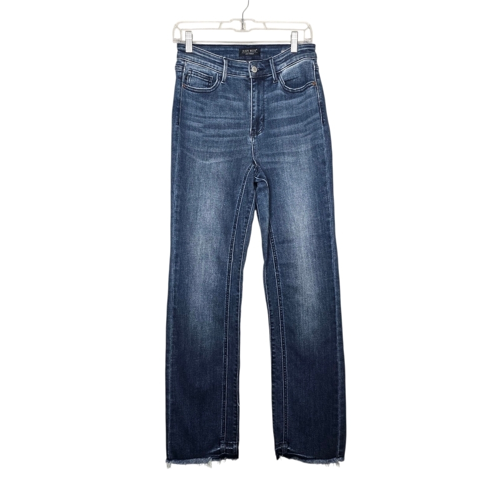 Judy Blue Dark Blue Straight Leg Jeans